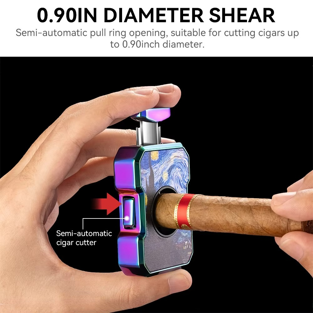 Pemotong Cerutu Portabel Pemot - Premium Cigar Case ulasan dan harga