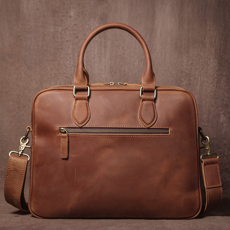 GURO Tas Kantor Kulit Sapi Kud - Leather Briefcase ulasan dan harga