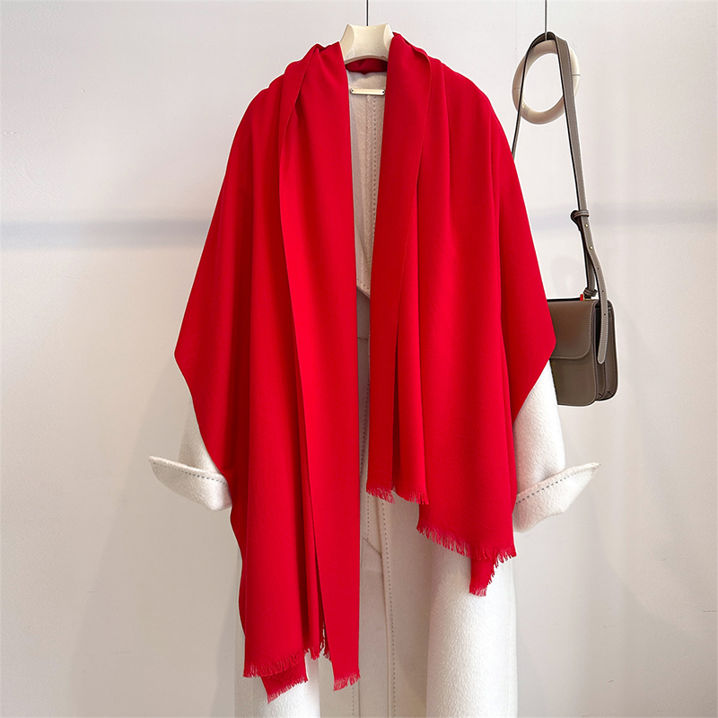 Syal Kasmir Musim Dingin Mewah - Cashmere Scarf ulasan dan harga