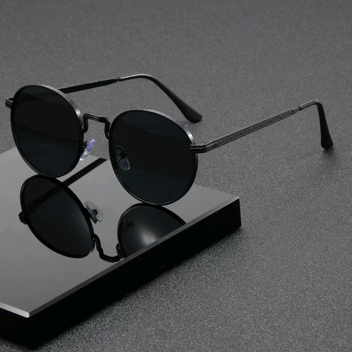Kacamata Hitam Bulat Klasik Fa - Designer Sunglasses ulasan dan harga