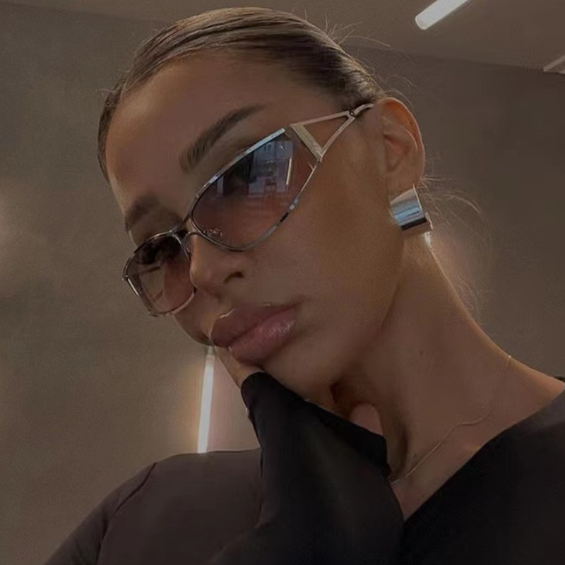 Kacamata Hitam Y2k Baru Wanita - Designer Sunglasses ulasan dan harga