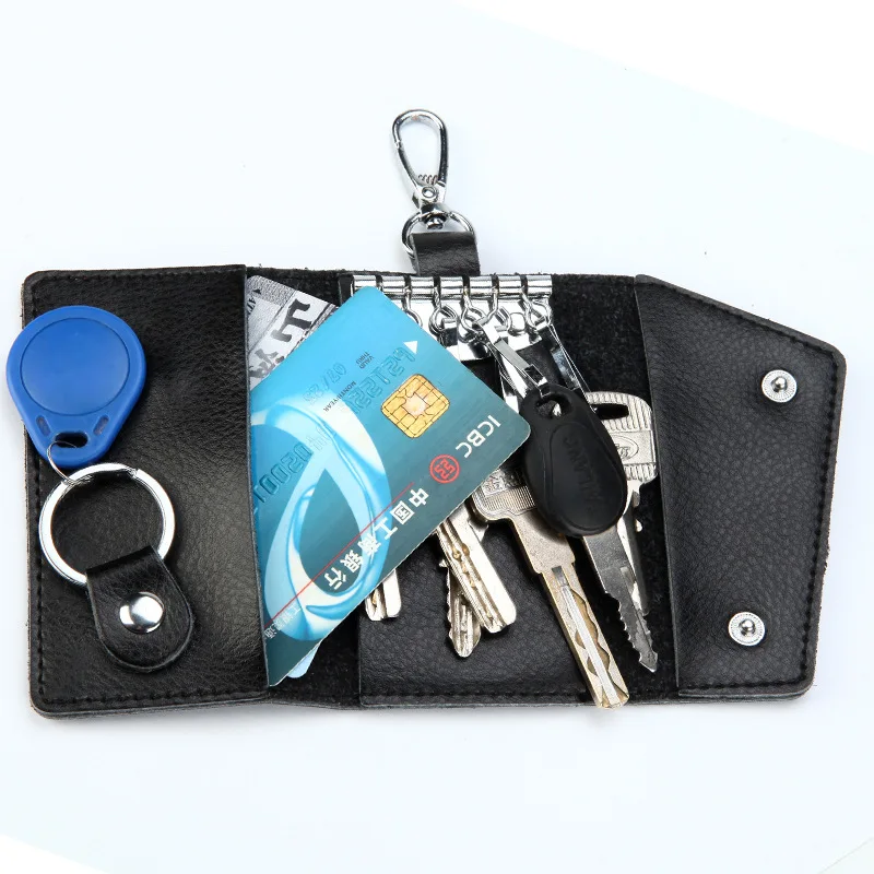 Gantungan Kunci Kulit Asli Pri - Leather Wallet Men ulasan dan harga