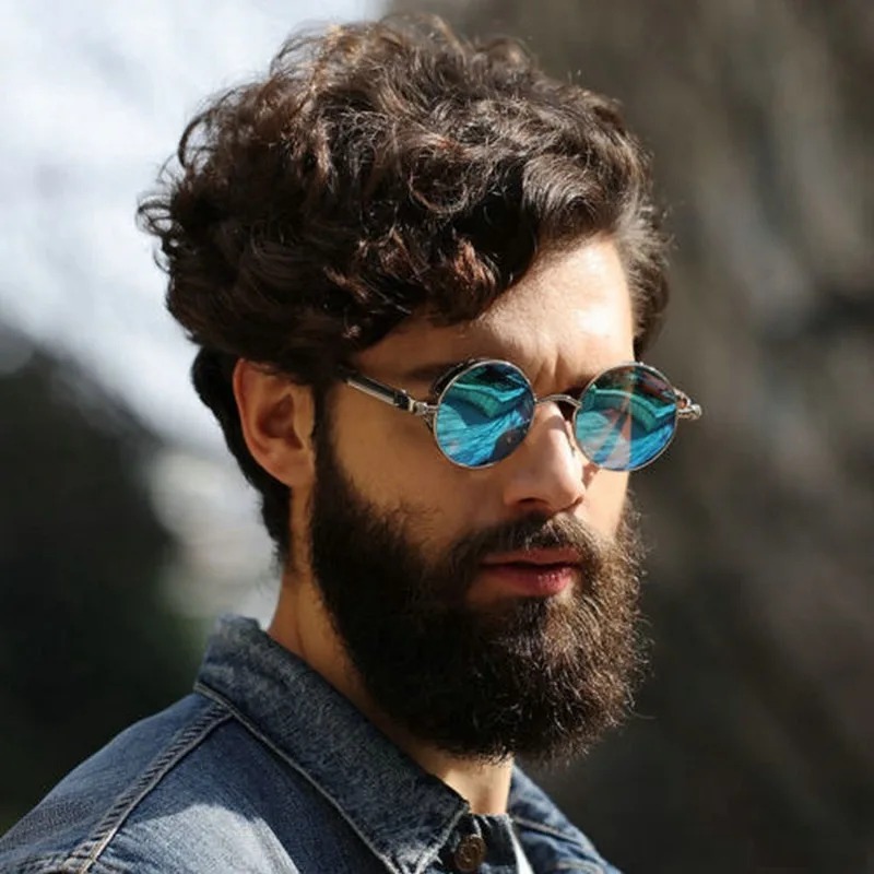 Kacamata Hitam Steampunk Metal - Designer Sunglasses ulasan dan harga