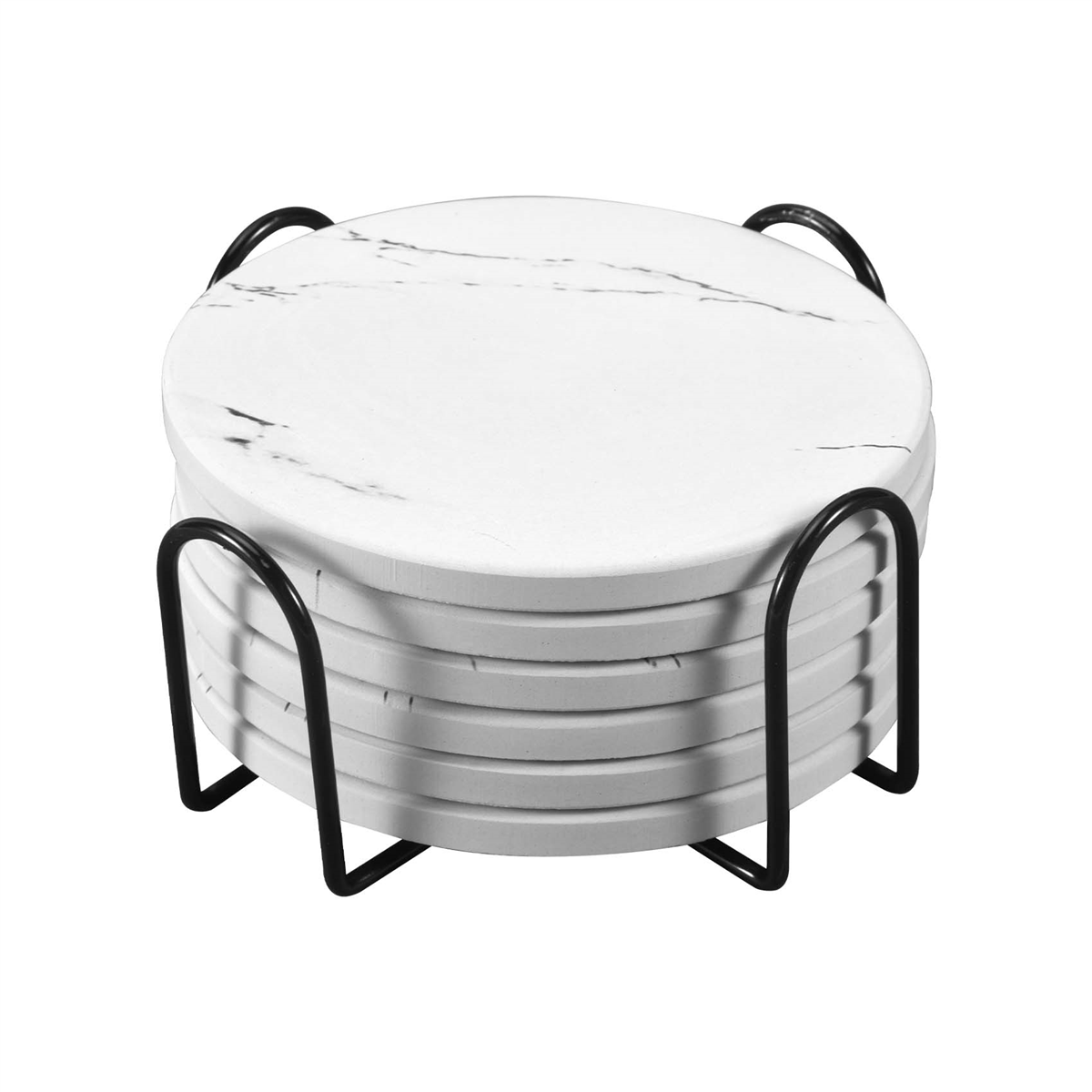 Set Coaster untuk minuman, Set - Marble Coaster Set ulasan dan harga