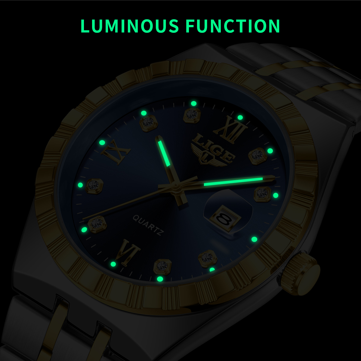 Jam Tangan Pria LIGE, Merek Te - Luxury Watch Men ulasan dan harga