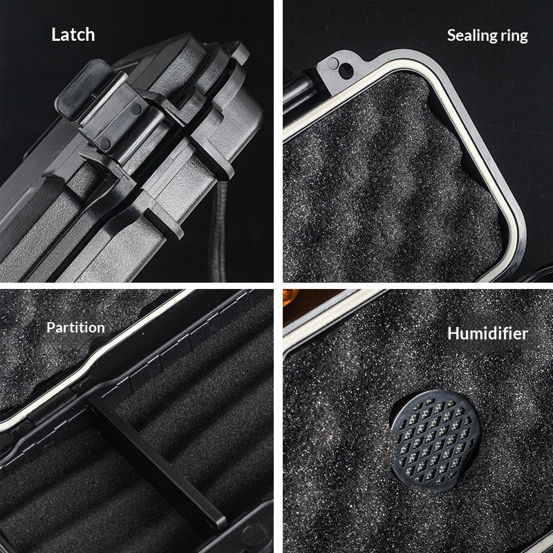 Humidor Cerutu Portabel dengan - Premium Cigar Case ulasan dan harga