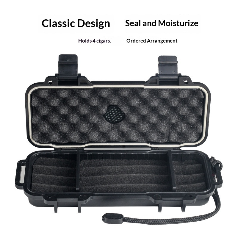 Humidor Cerutu Portabel dengan - Premium Cigar Case ulasan dan harga