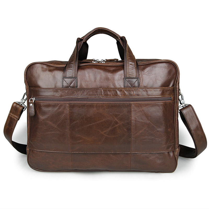 LACHIOUR Kulit Asli Pria Tas V - Leather Briefcase ulasan dan harga
