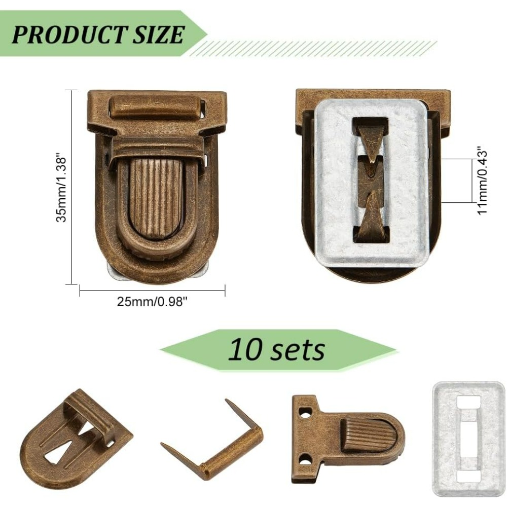 10 set Dompet besi kunci doron - Leather Briefcase ulasan dan harga